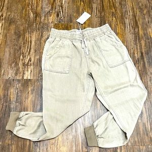 DEAR JOHN soft olive joggers, large